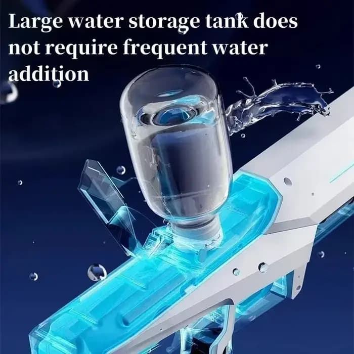 Pistolet à eau électrique à absorption d'eau automatique, divertissement de piscine de plage en plein air, pistolet à eau pour adultes et enfants