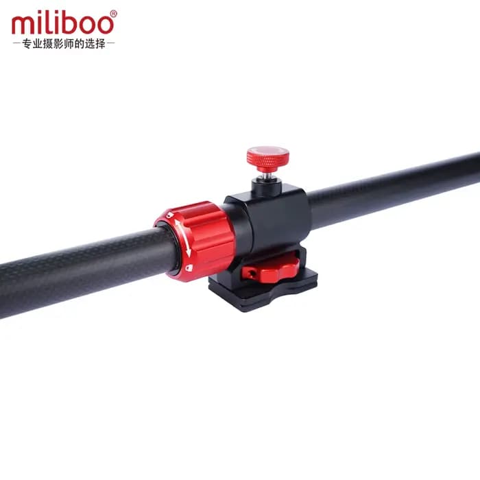 Miliboo trépied en Fiber de carbone bras de barre transversale accessoires de trépied d'appareil photo bras d'extension réglable