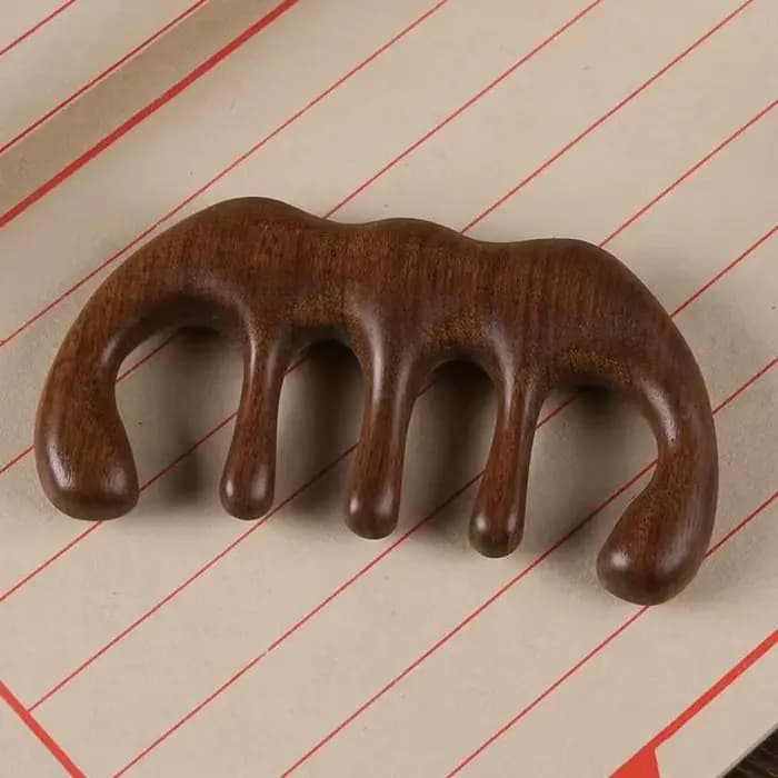 Peigne de Massage thérapeutique en bois