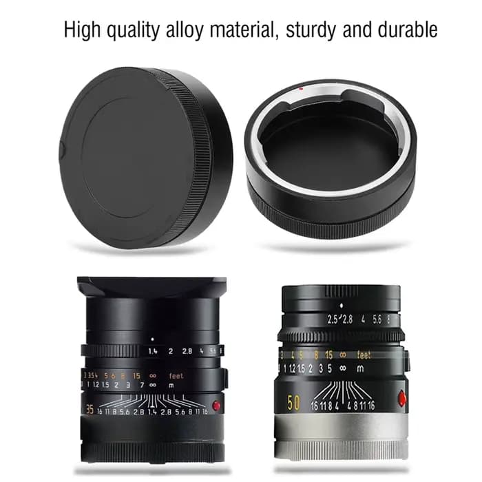 Objectif arrière professionnel en métal pour appareil photo LEICA M
