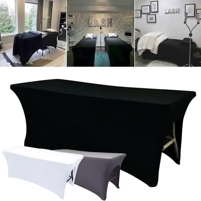 Salon de beauté Massage lit couverture Spa Table feuille
