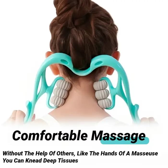 Massage des épaules et du cou de la vertèbre cervicale