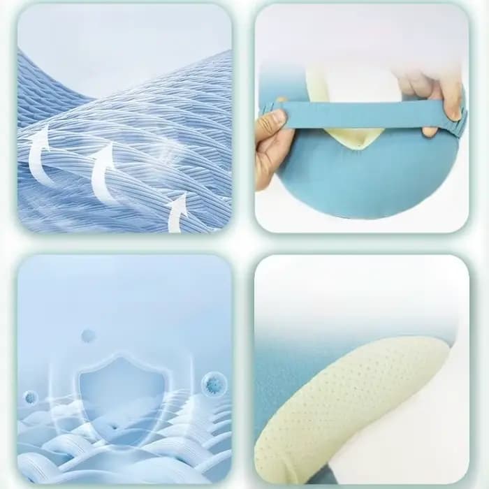 Coussin en U pour les articulations de l'épaule