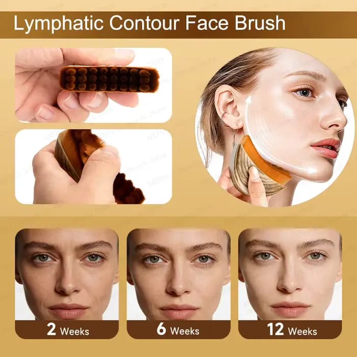 Brosse de massage pour le visage et le corps