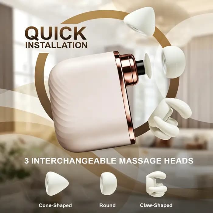 Pistolet de massage 3-en-1 mini