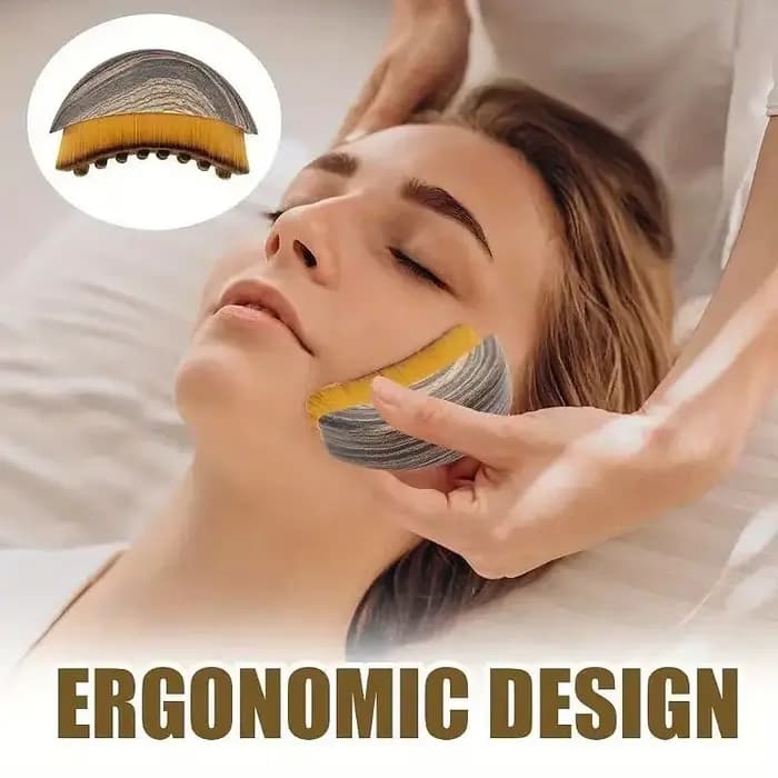 Brosse pour le visage à Contour lymphatique