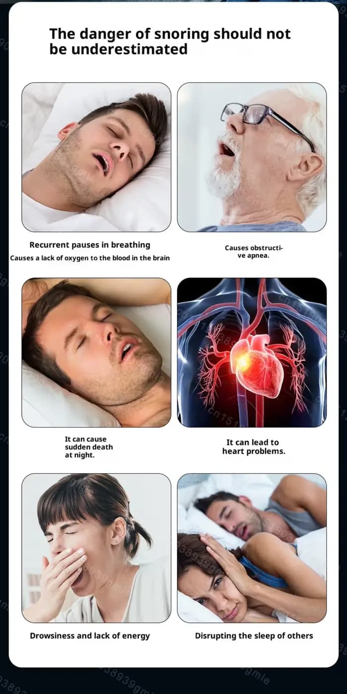 Appareil anti-ronflement pour le sommeil