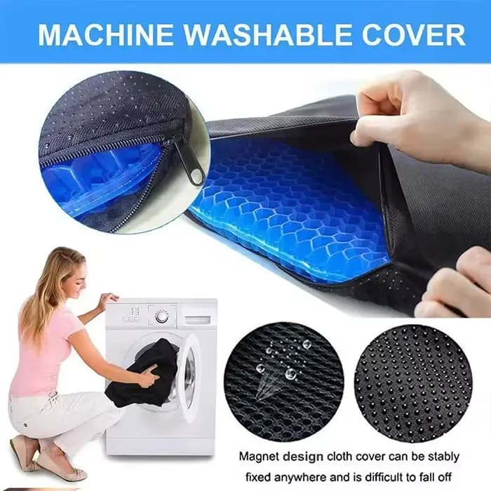 Coussin de siège en Gel Double épaisseur