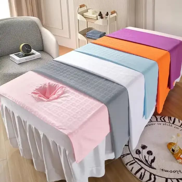 Drap de couverture de lit de Massage Spa