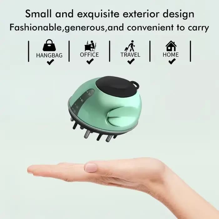 Tête applicateur de cuir chevelu