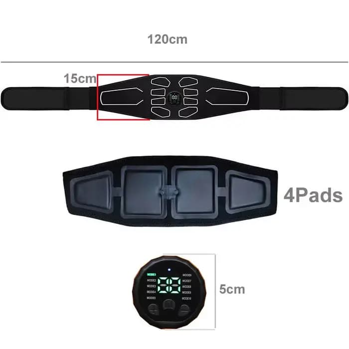 Ceinture de tonification abdominale EMS