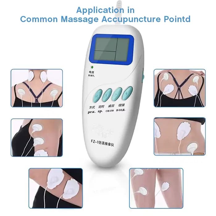 TENS stimulateur musculaire électrique physiothérapie fréquence EMS Acupuncture