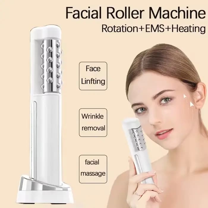 Appareil de massage roulant pour le visage