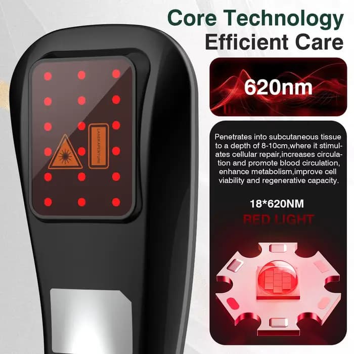 Appareil de thérapie laser à lumière rouge LED portable