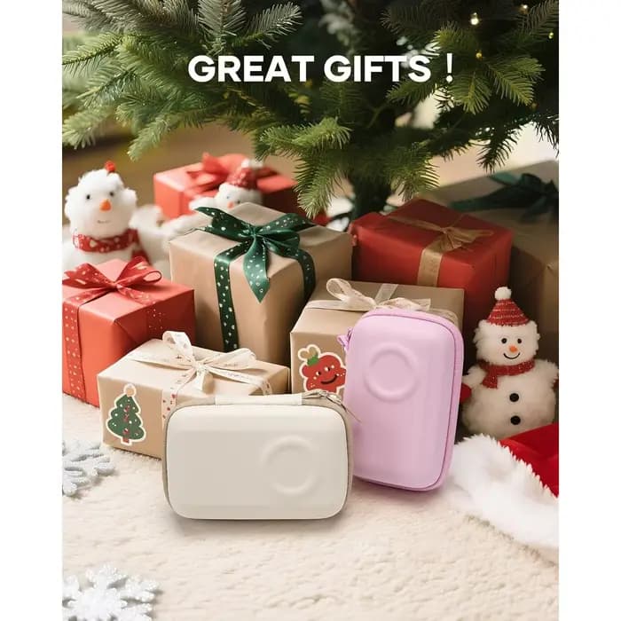 Étui pour appareil photo numérique pour KODAK PIXPRO FZ55/FZ45 & CAMKORY 1080P-sac de voyage compact avec 3 emplacements pour cartes SD, petite pochette légère
