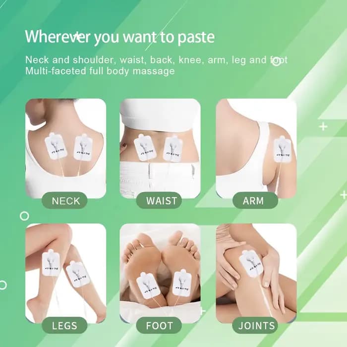 Masseur Ems Tens Machine Stimulateur Musculaire Électrique Dispositif De Thérapie à Basse Fréquence Relax Électrodes de Soulagement de la Douleur Corporelle