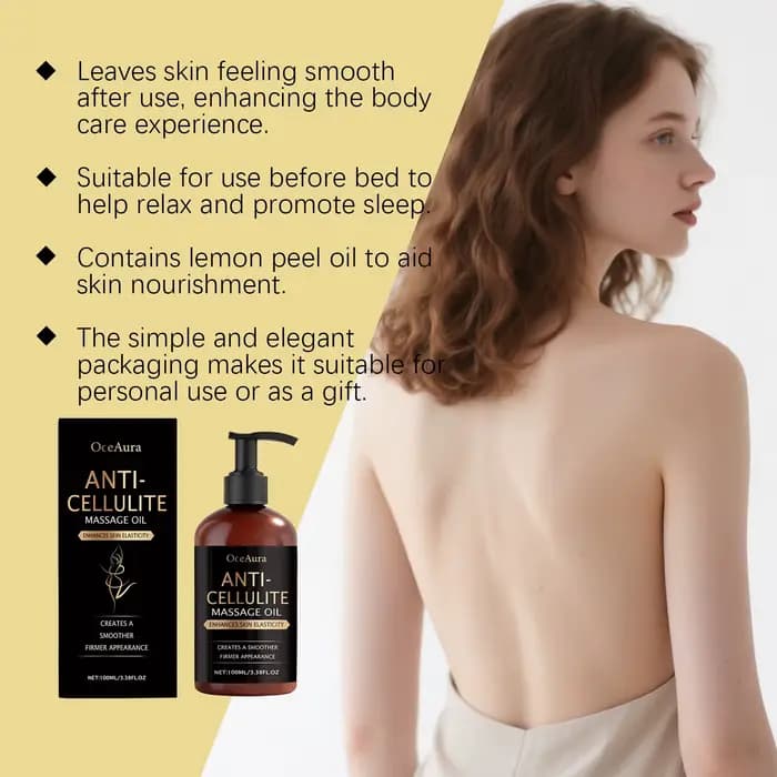 Huile de Massage corporel avec citron