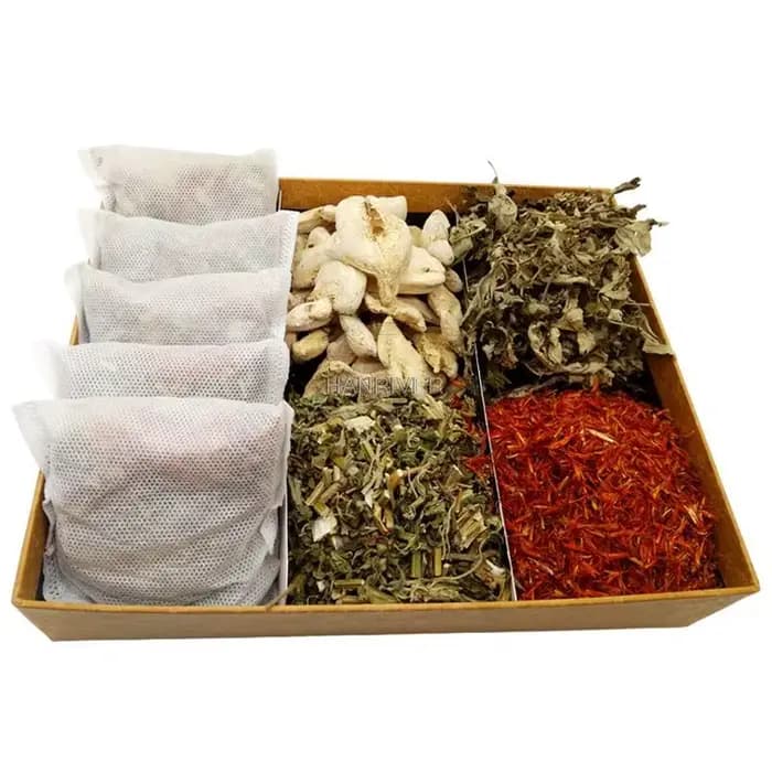 Poudre de pieds de médecine chinoise