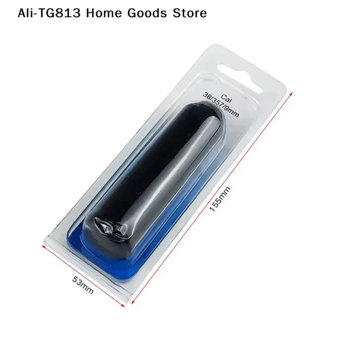 [TG813] Kit de nettoyage de pistolet noir 7 pièces 9 mm, brosse à pistolet, outils de nettoyage de pistolet 22/45/357/9 mm