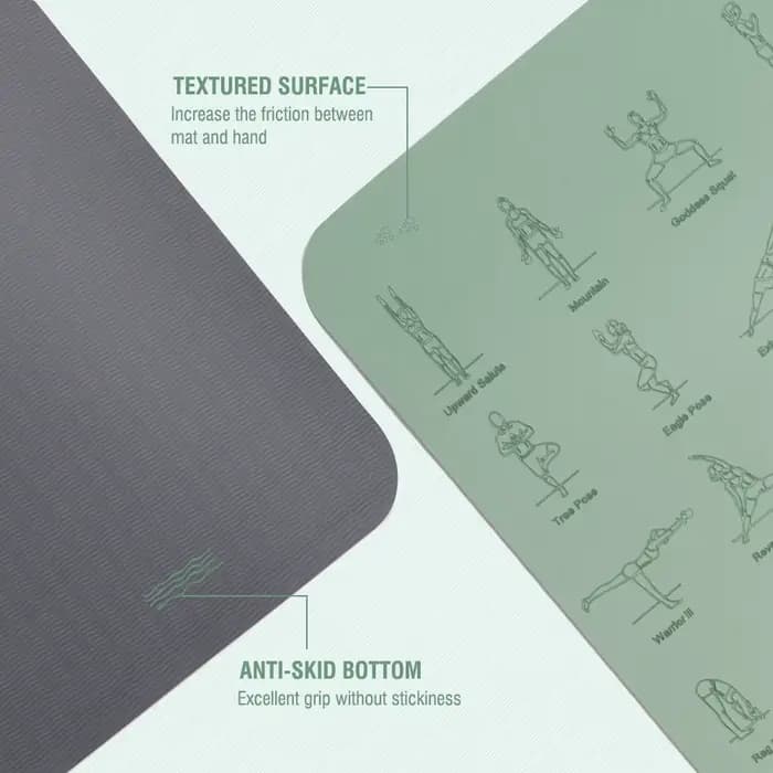 Tapis de Yoga TPE 183 cm * 57 cm