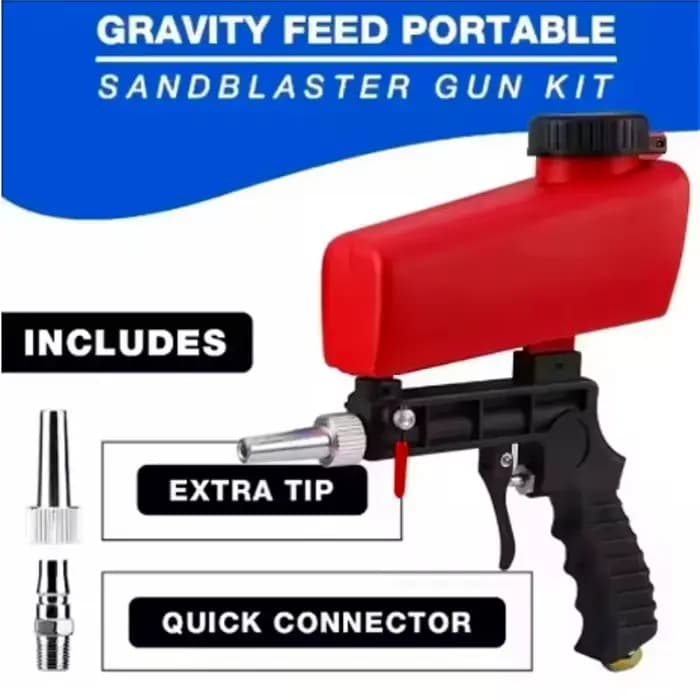 Pistolet de sablage réglable