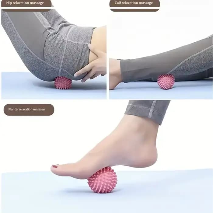 Balle de massage méridien pour les jambes et le cou