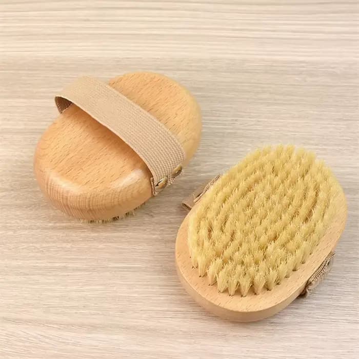 Brosse corporelle en bois pour SPA