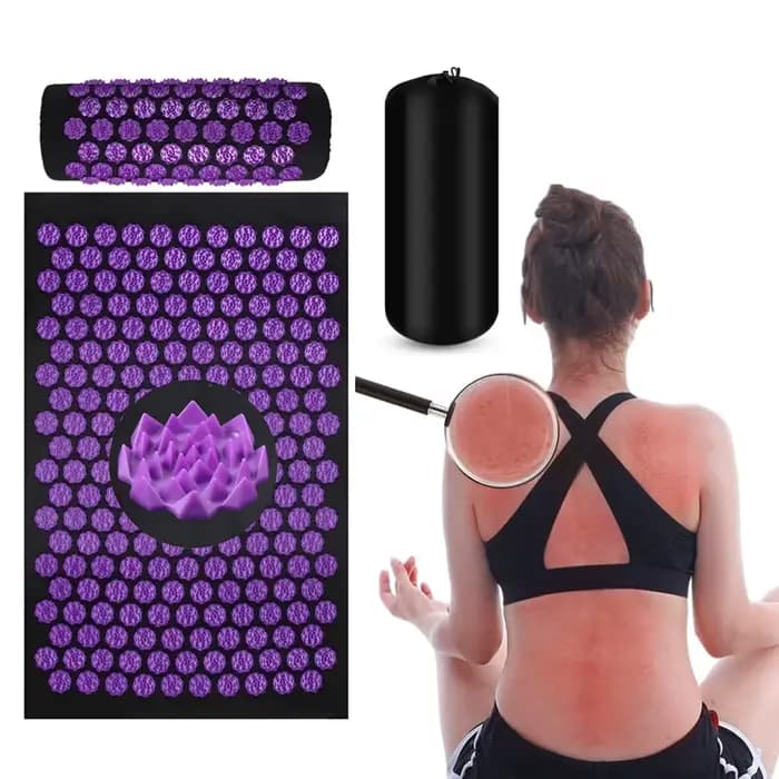 Tapis de massage à picots Shiatsu 3 pièces