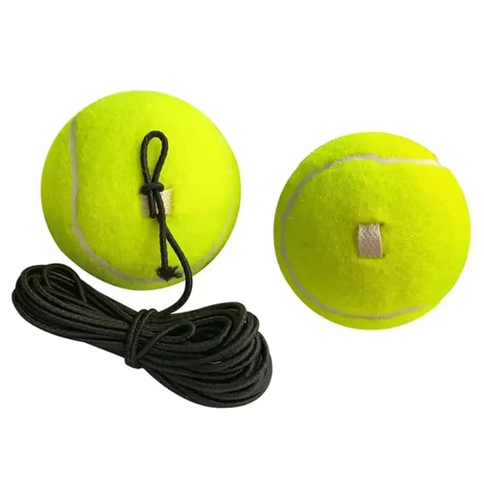 3W1/2/5 pièces Corde de base de tennis, Équipement d'entraînement de tennis, Rebondeur autodidacte, Équipement de sparring de tennis, Rebond élevé, Durable