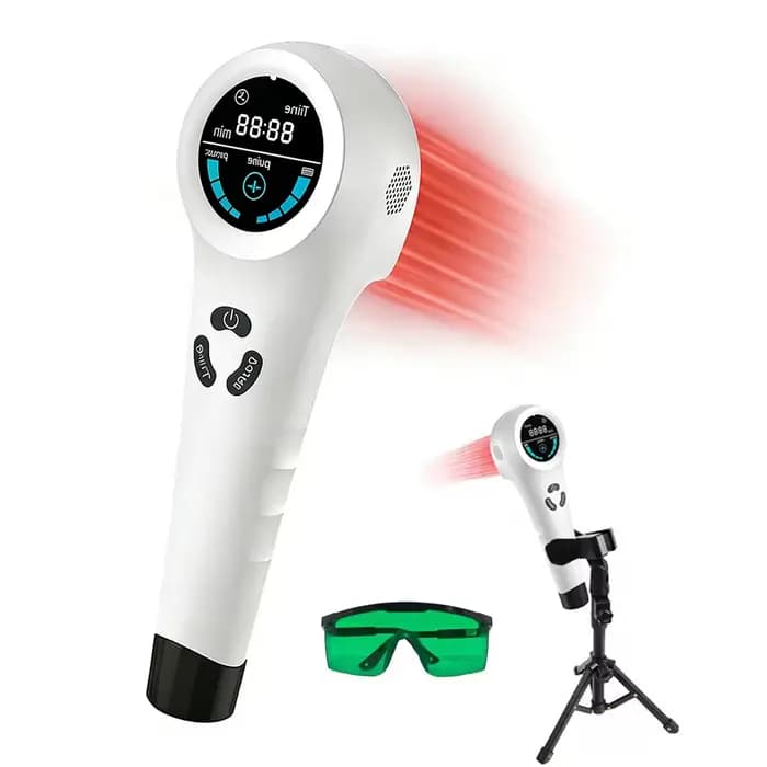 Appareil de thérapie laser pour les douleurs corporelles 650nm+808nm