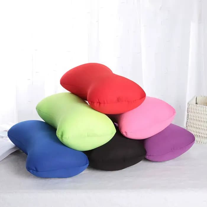Coussin de soutien en microbilles pour le cou et la tête