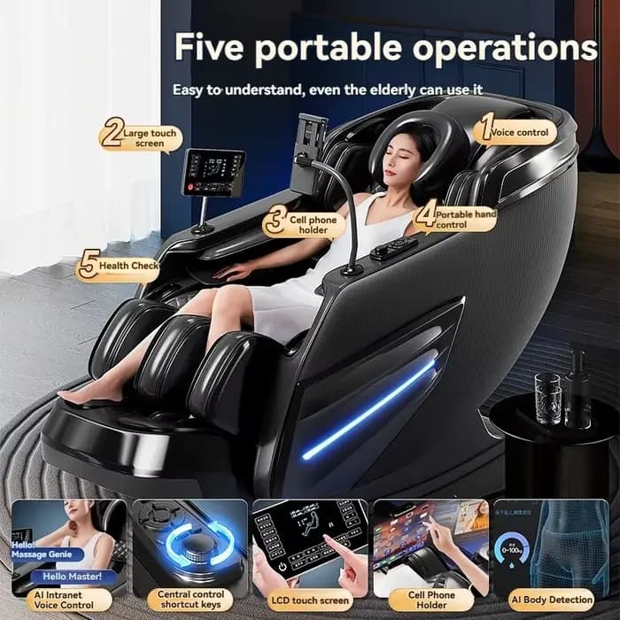 Fauteuil de massage automatique 6D