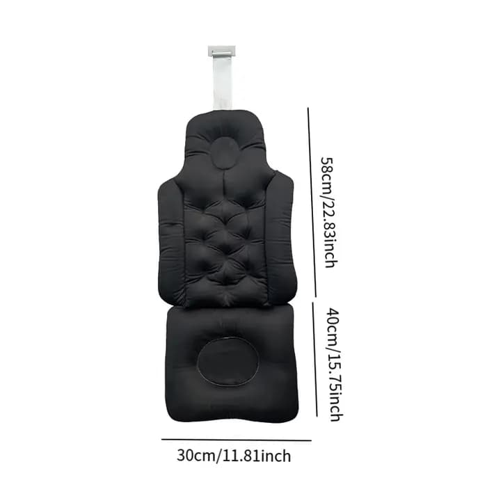 Oreiller de baignoire complet ergonomique