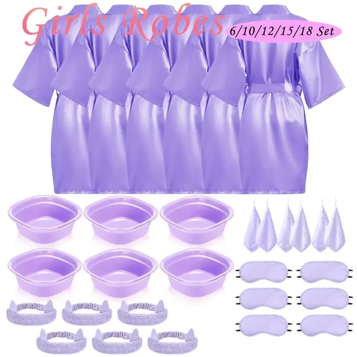 6-18 Ensembles de Robes de Spa