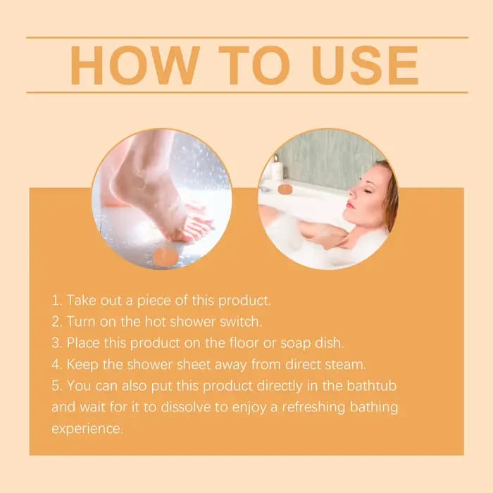 Vapeurs de douche d'aromathérapie