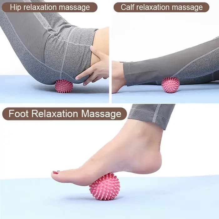 Ballon de massage des pieds avec picots