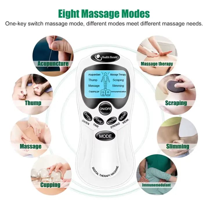 Appareil de massage numérique EMS 8 modes