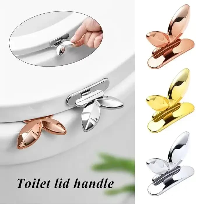 Dispositif de levage de couvercle de toilette, lève-couvercle de siège de toilette, poignée de couvercle de toilette, fournitures de salle de bains, 2 pièces ABS multifonctionnel pratique