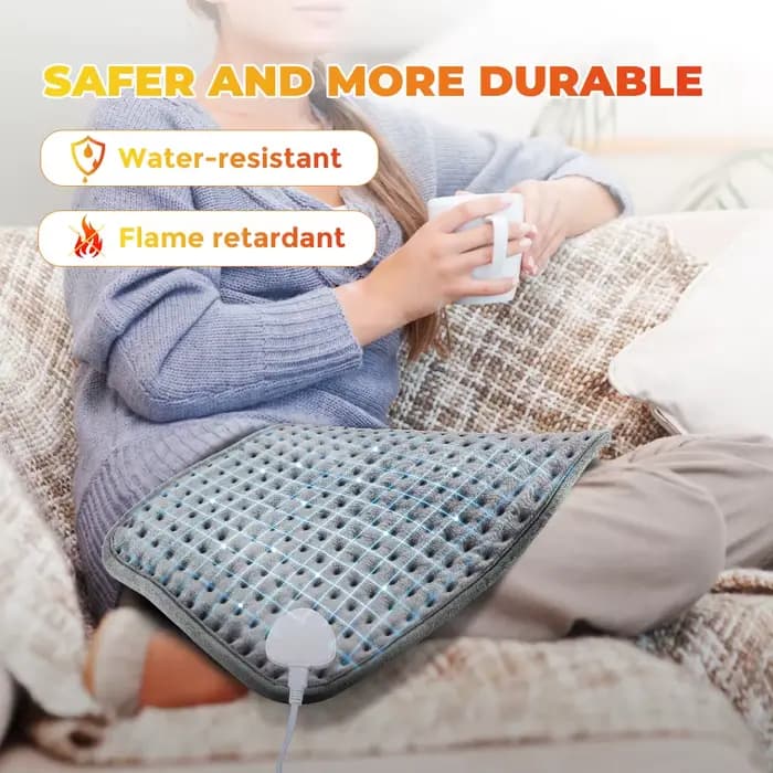 Coussin chauffant électrique 58x29cm
