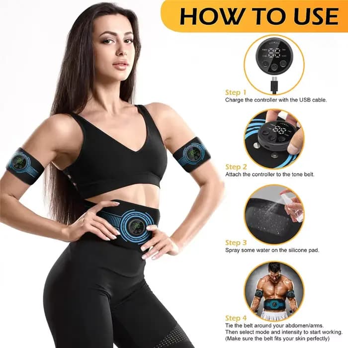 Ensemble de ceinture de massage EMS