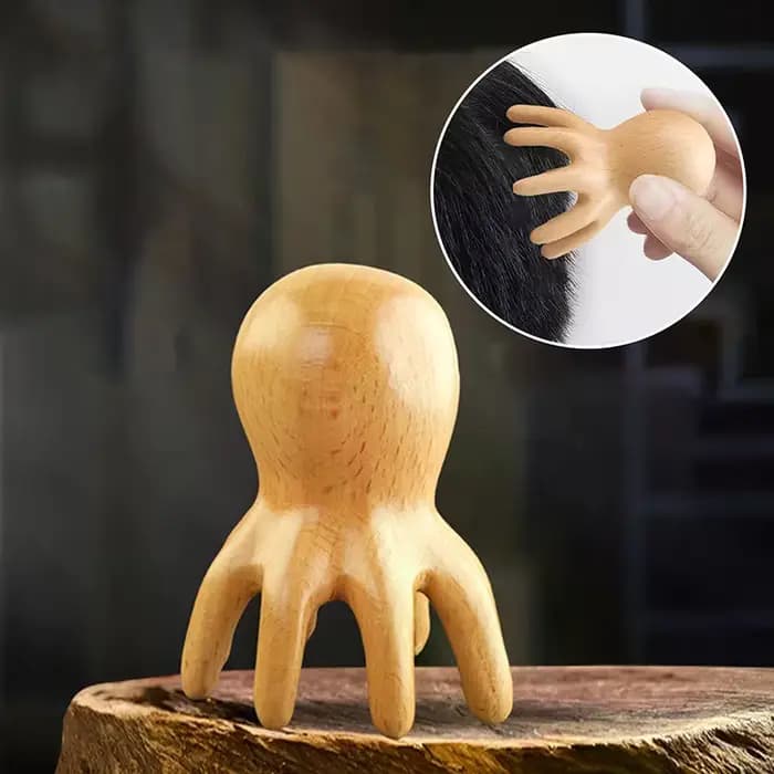 Peigne de Massage poulpe