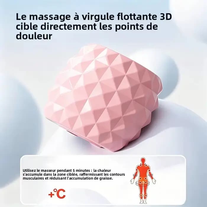 9 Roller Leg Massage Ring Handheld Muscle Relax