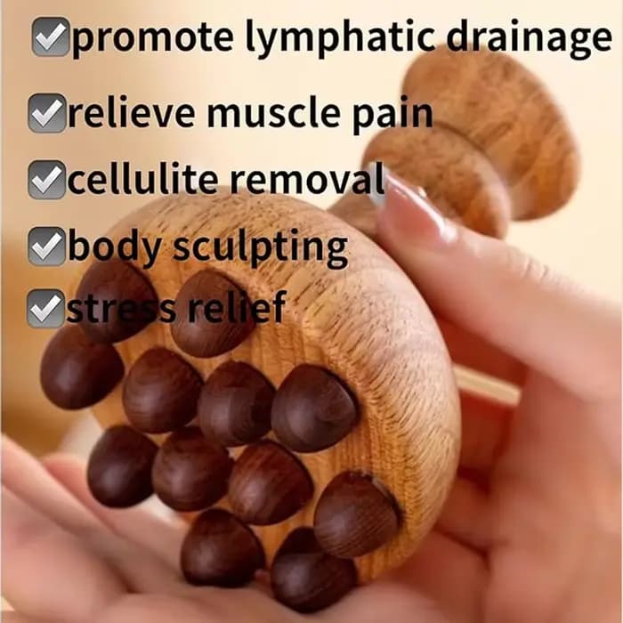 Outils de Massage thérapeutique au bois
