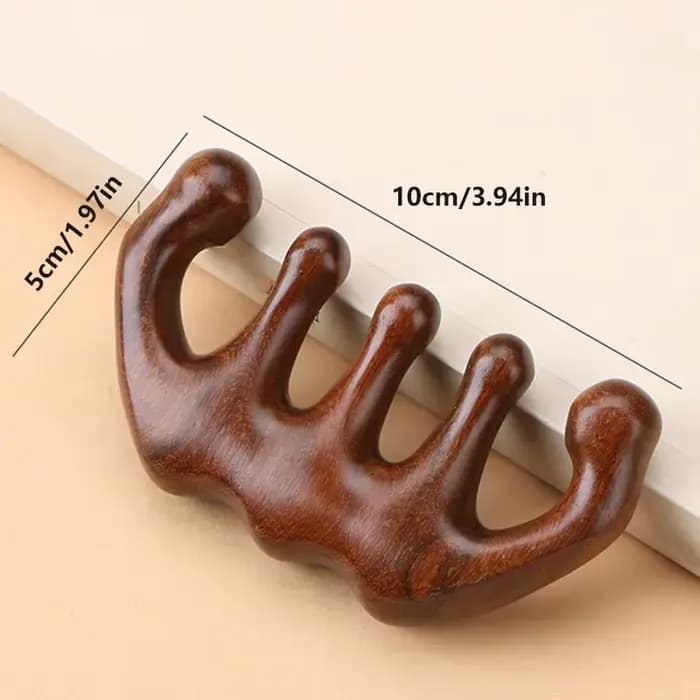 Peigne de Massage thérapeutique en bois