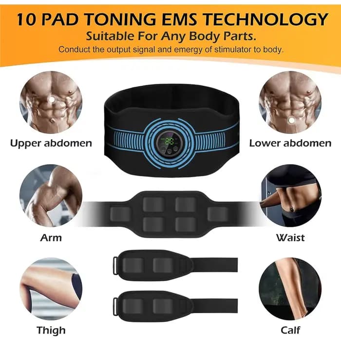 Ensemble de ceinture de massage EMS