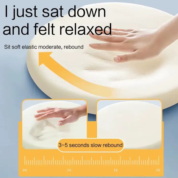 Inyahome Coussin de siège confortable en mousse à mémoire de forme
