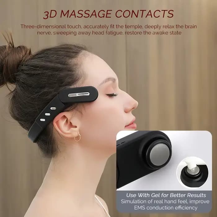 Masseur de tête électrique 3D EMS