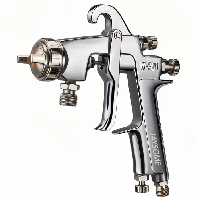 Pistolet de pulvérisation de peinture à alimentation par pression type W-200, pistolet de pulvérisation à grand calibre W200, peinture au latex, colle, apprêt pour meubles de voiture, pistolet de pein