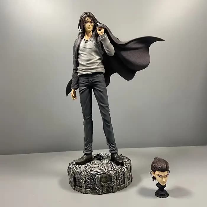 Nouveau 30 cm attaque sur Titan Anime Figure Eren Jaeger Figurine Jaeger enquête Corps Statue Figurine modèle poupée jouet de noël