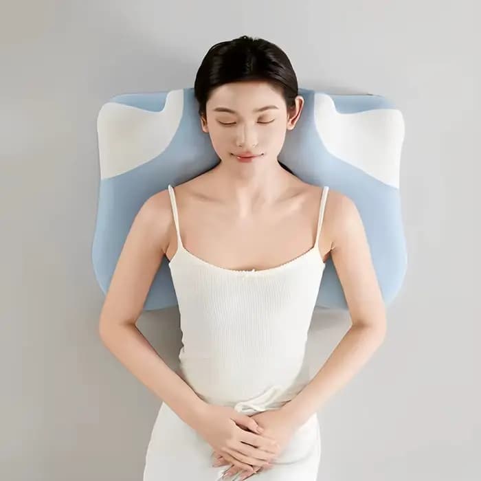 Oreiller de sommeil ergonomique en mousse à mémoire de forme